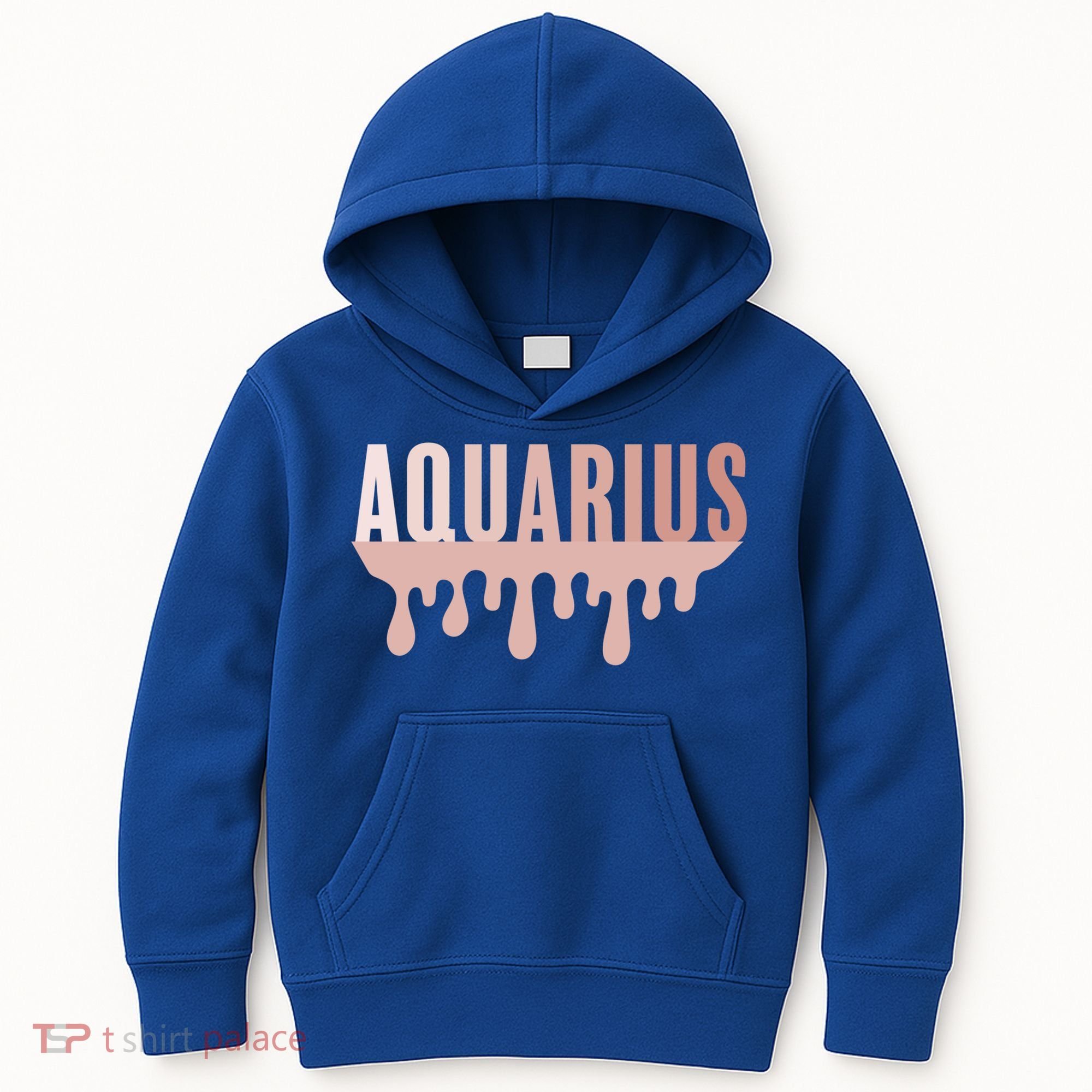 Dripping Astrology Aquarius Gift Kids Hoodie