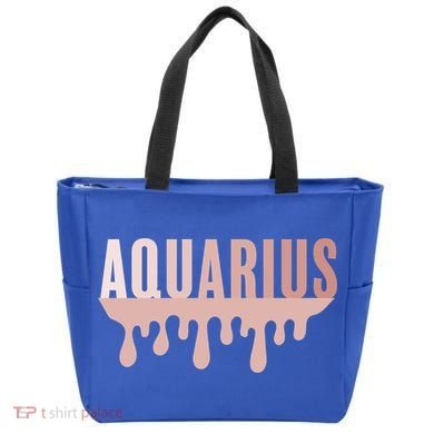Dripping Astrology Aquarius Gift Tote Bag
