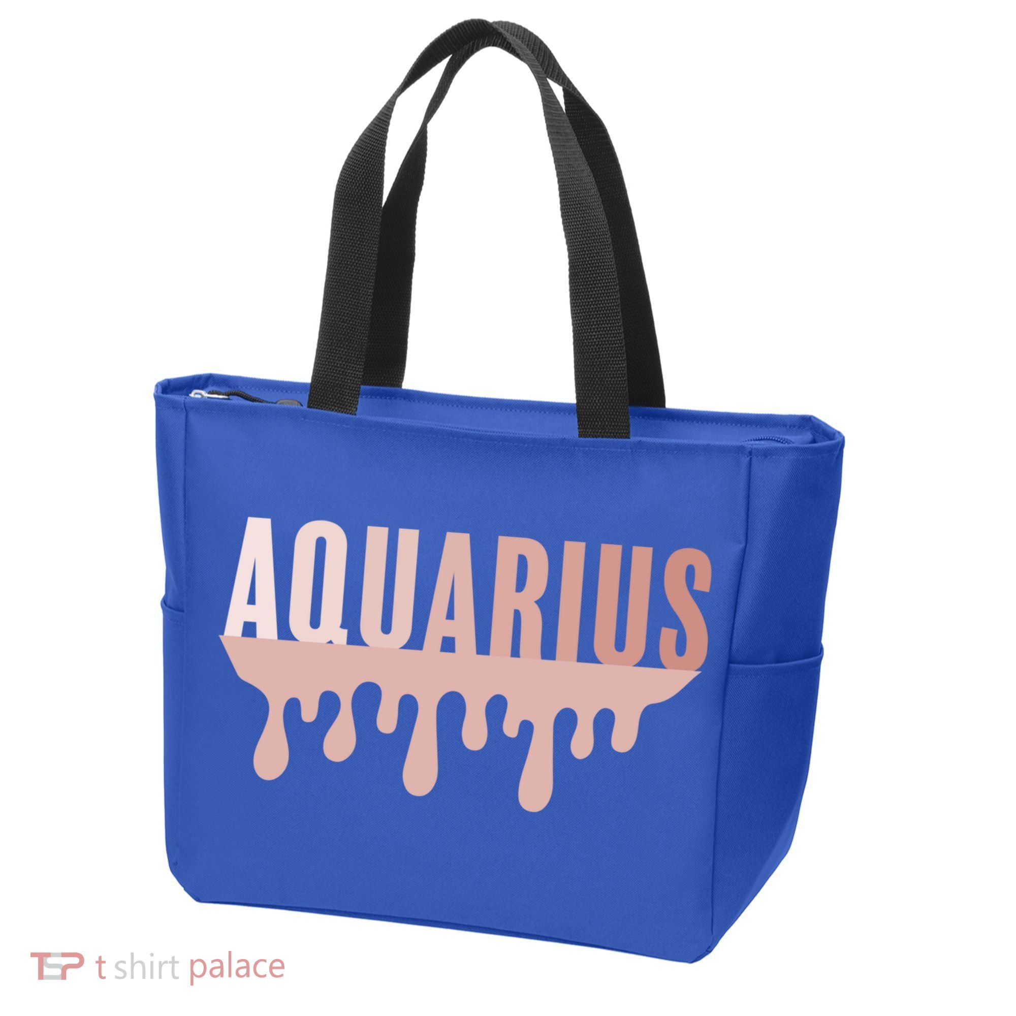 Dripping Astrology Aquarius Gift Tote Bag
