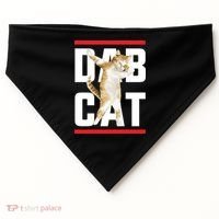 Dab Cat Dabbing USA-Made Doggie Bandana thumb 0