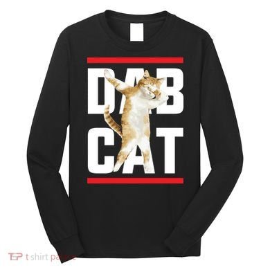 Dab Cat Dabbing Long Sleeve Shirt