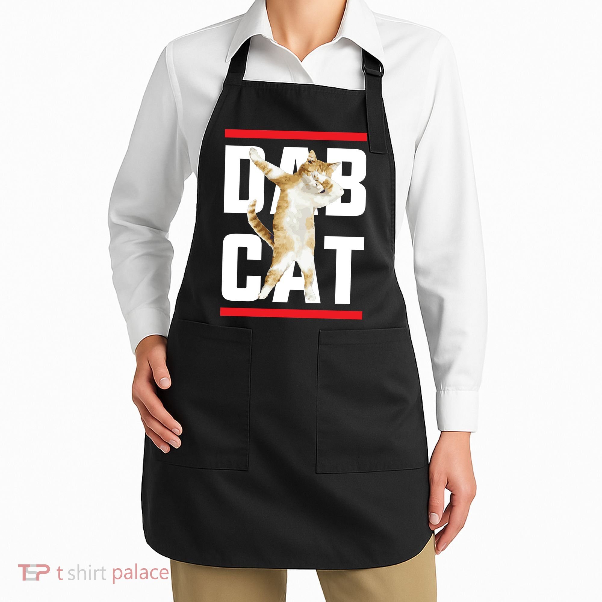 Dab Cat Dabbing Apron