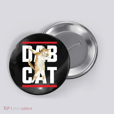 Dab Cat Dabbing Button
