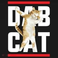 Dab Cat Dabbing Coaster thumb 2