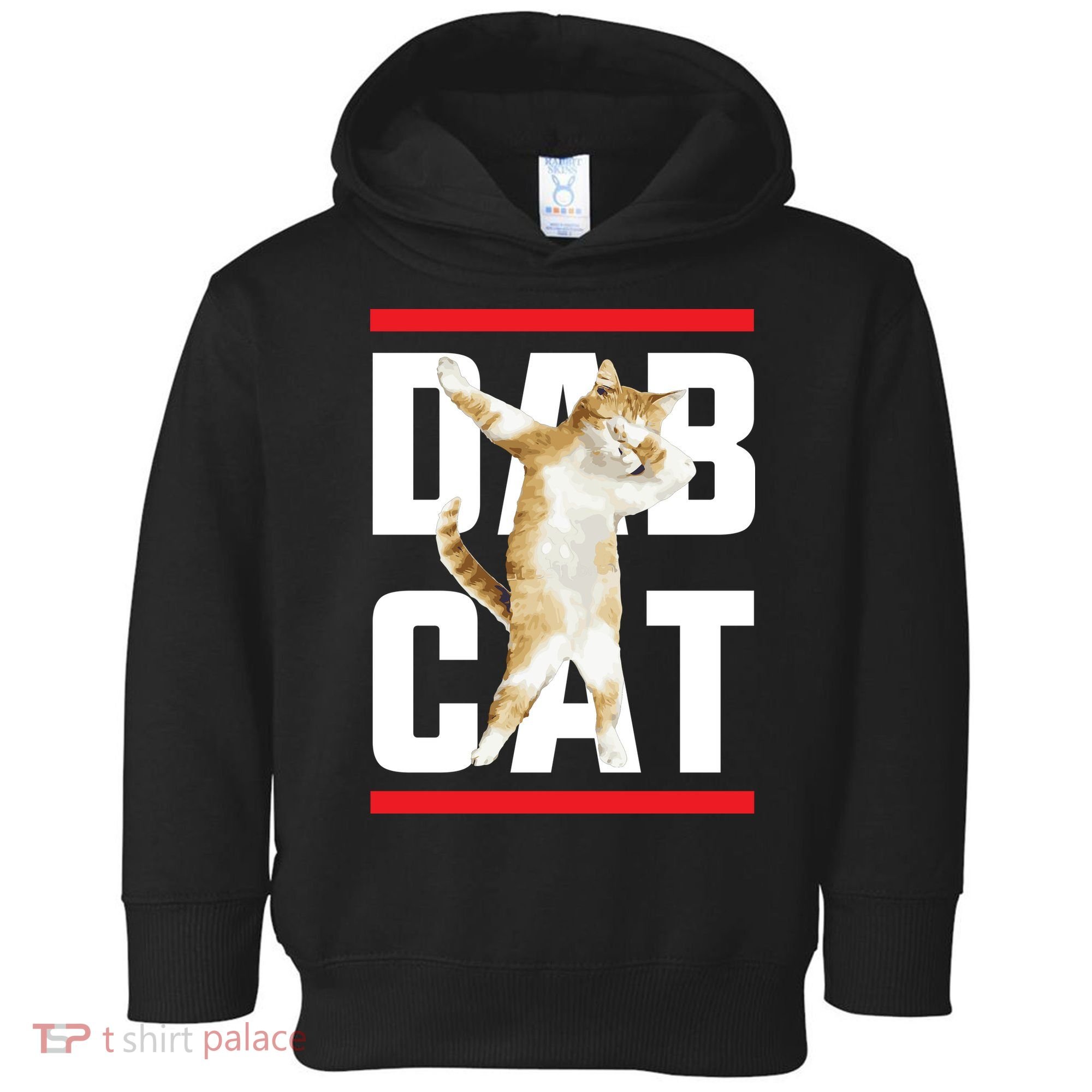 Dab Cat Dabbing Toddler Hoodie