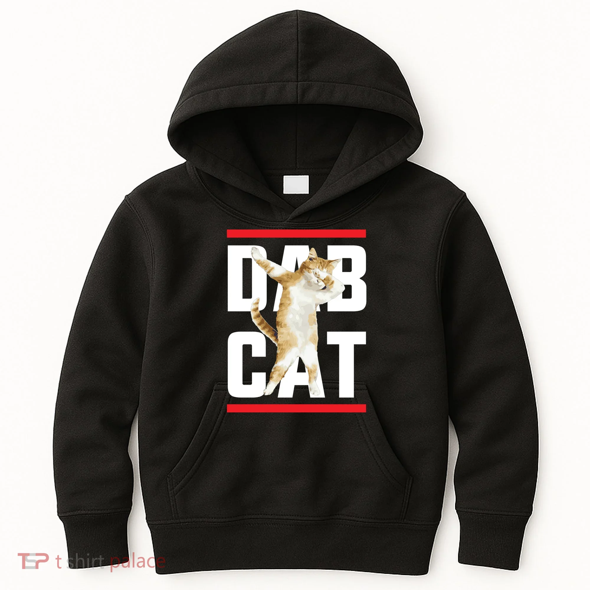 Dab Cat Dabbing Kids Hoodie