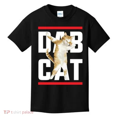 Dab Cat Dabbing Kids T-Shirt