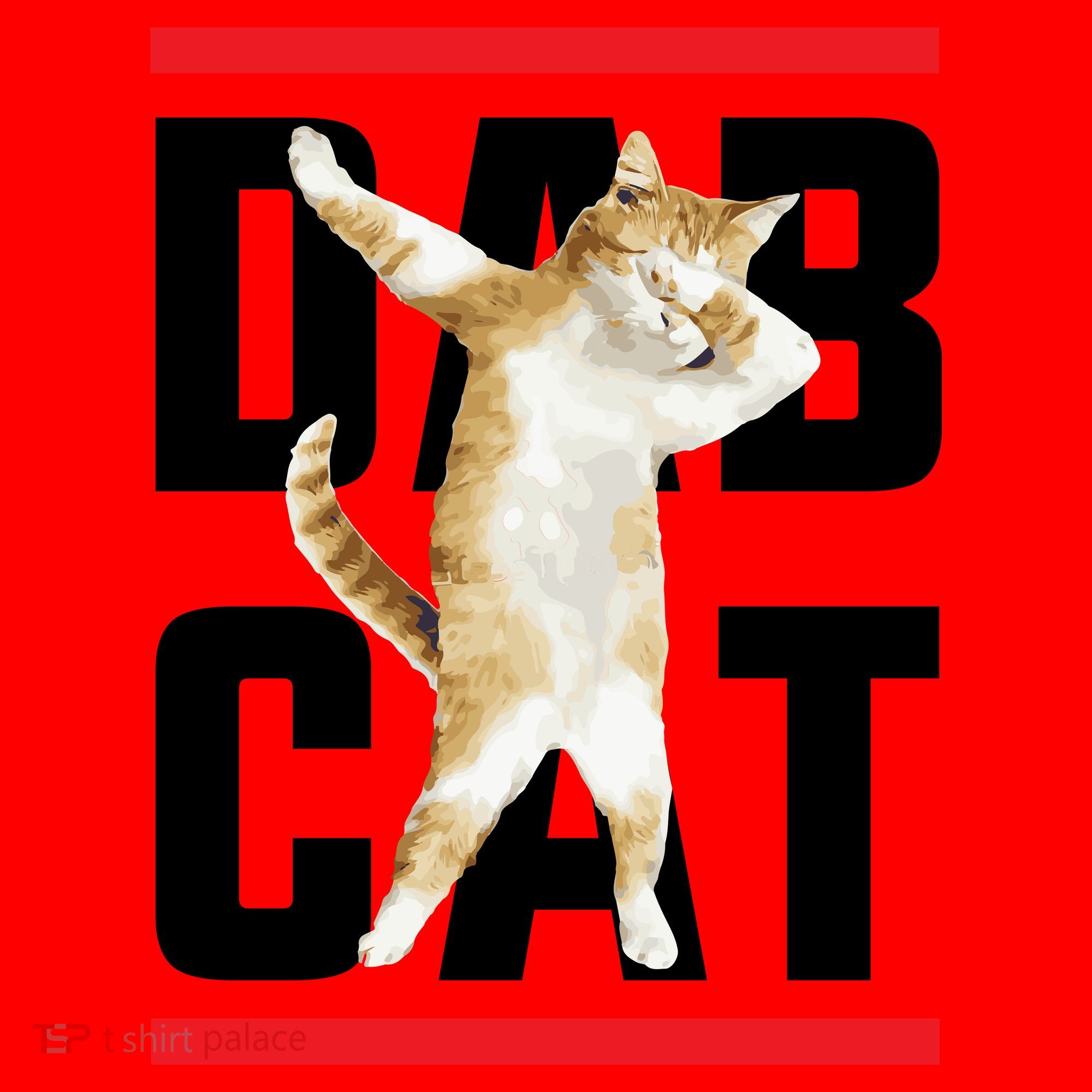 Dab Cat Dabbing Santa Hat