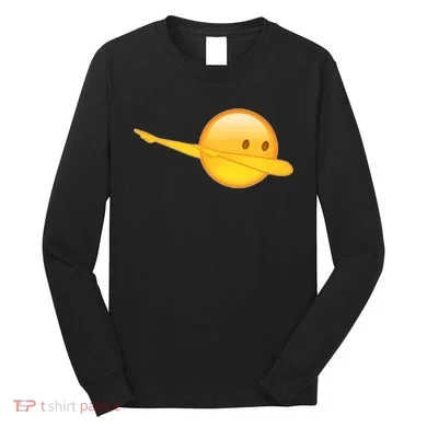 Dab Emoji Dabbing Long Sleeve Shirt