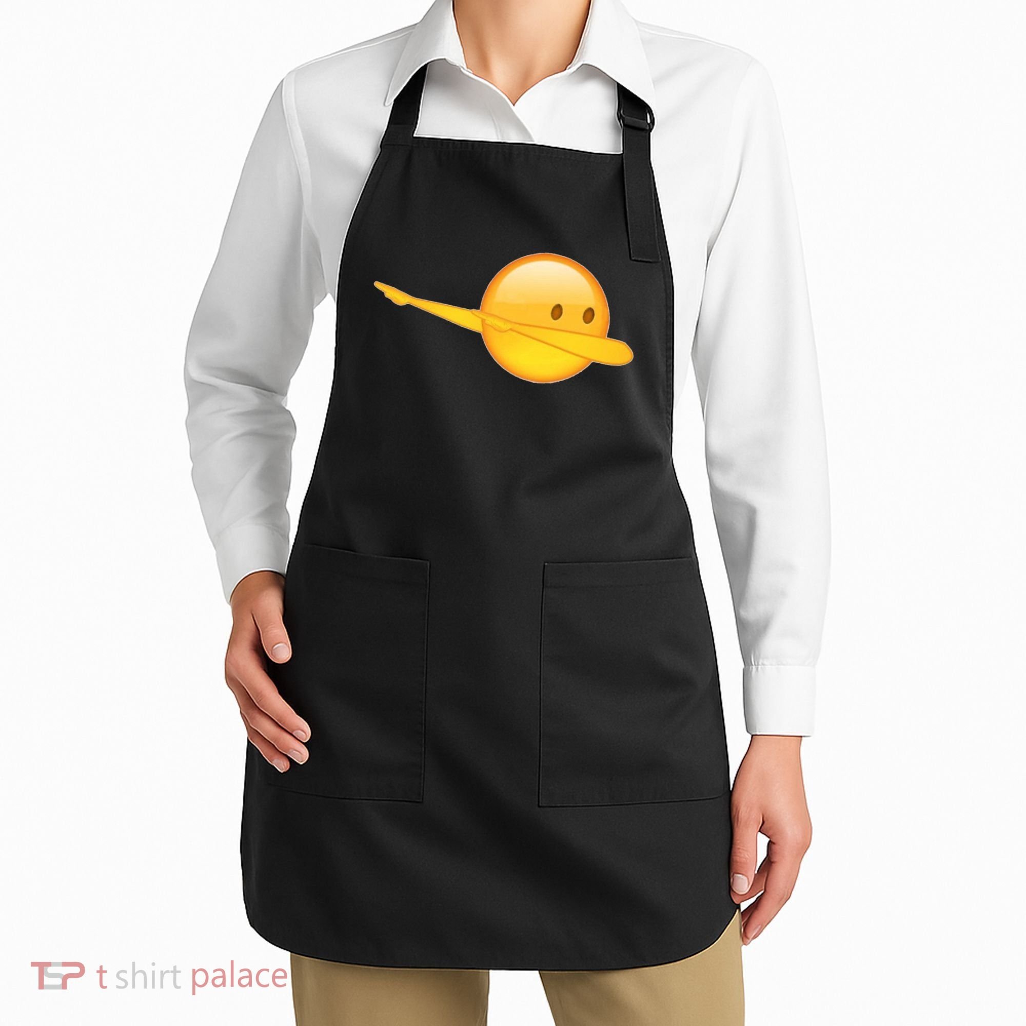Dab Emoji Dabbing Apron