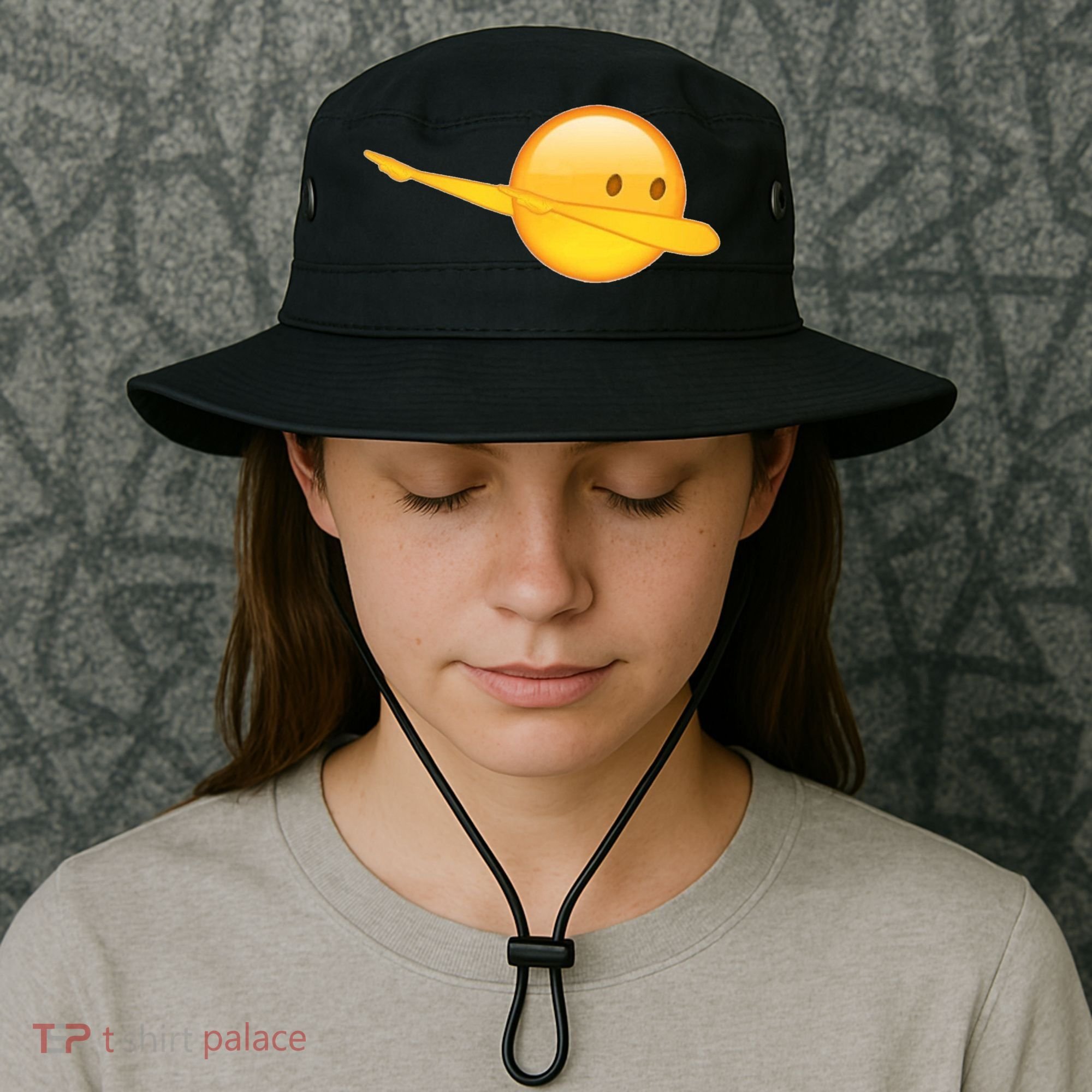 Dab Emoji Dabbing Bucket Hat