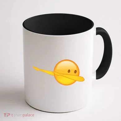 Dab Emoji Dabbing Coffee Mug back