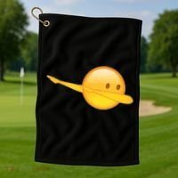 Dab Emoji Dabbing Golf Towel thumb 1