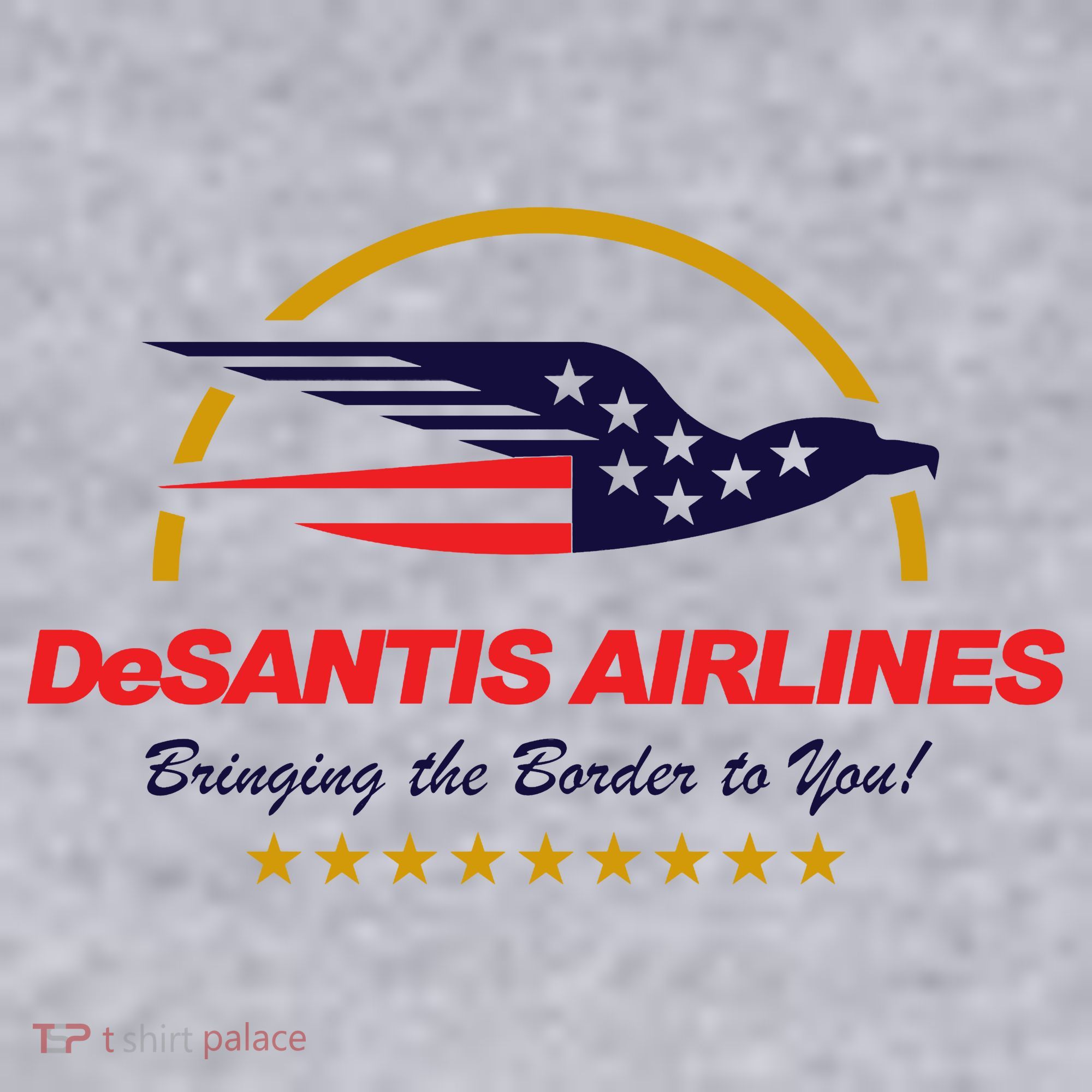 DeSantis Airlines Bringing The Border To You Funny Women's Sweatshirt