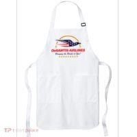 DeSantis Airlines Bringing The Border To You Funny Apron thumb 0