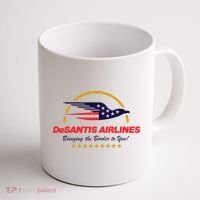 DeSantis Airlines Bringing The Border To You Funny Coffee Mug thumb 1