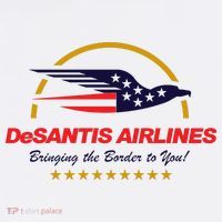 DeSantis Airlines Bringing The Border To You Funny Mousepad thumb 1