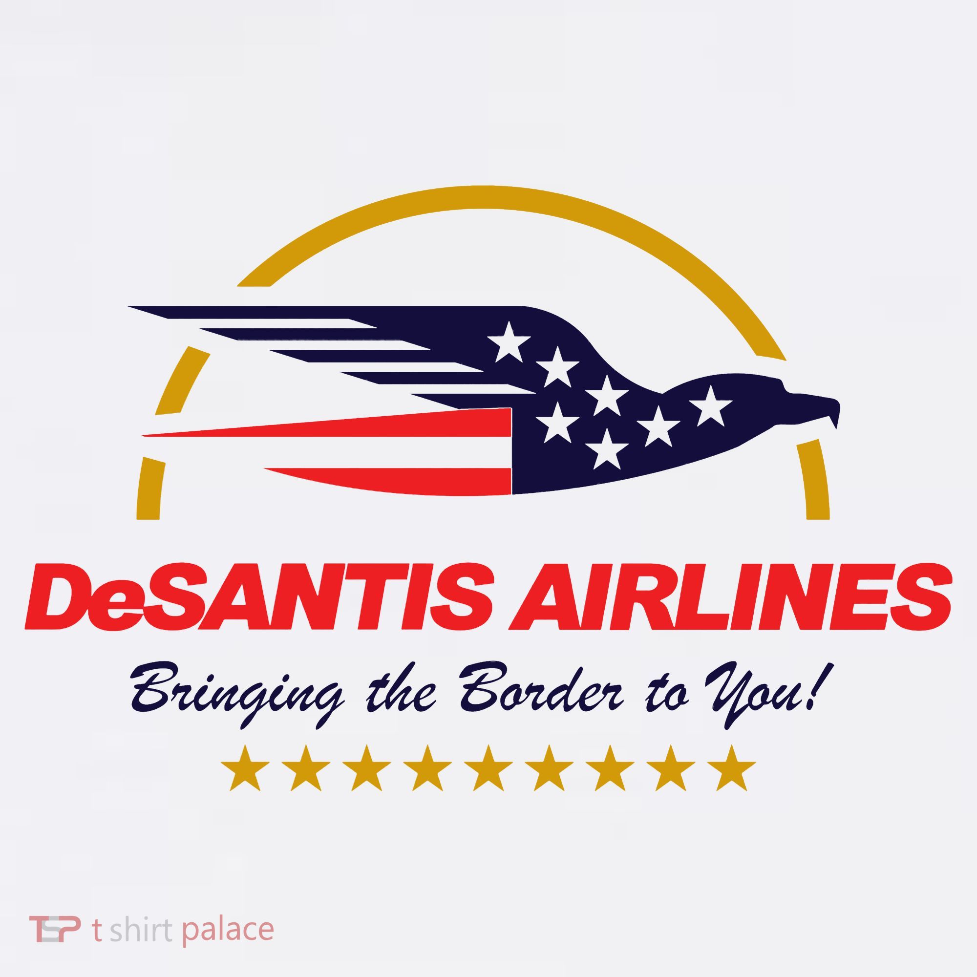 DeSantis Airlines Bringing The Border To You Funny Mousepad