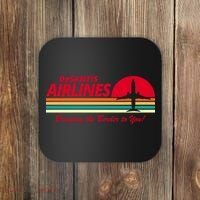 DeSantis Airlines Bringing The Border To You Coaster thumb 0