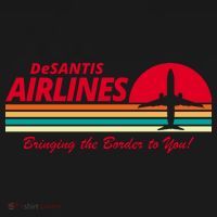 DeSantis Airlines Bringing The Border To You Coaster thumb 2