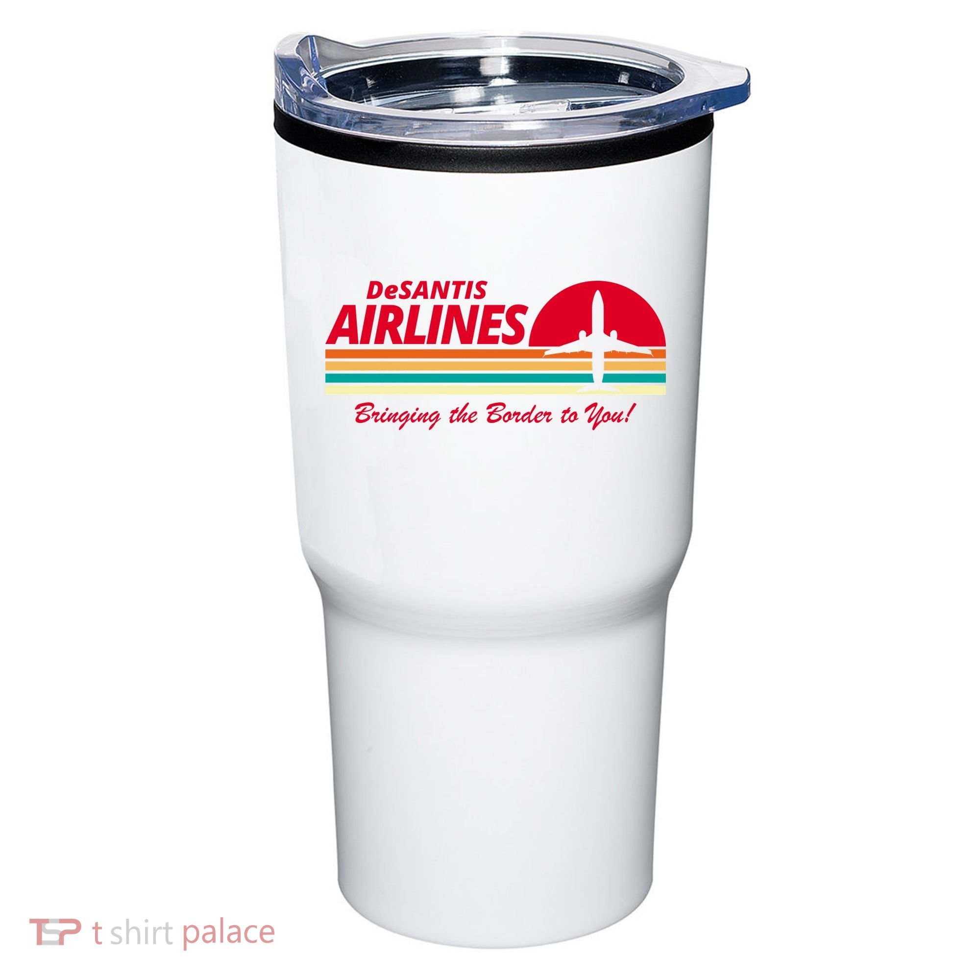 DeSantis Airlines Bringing The Border To You Tumbler