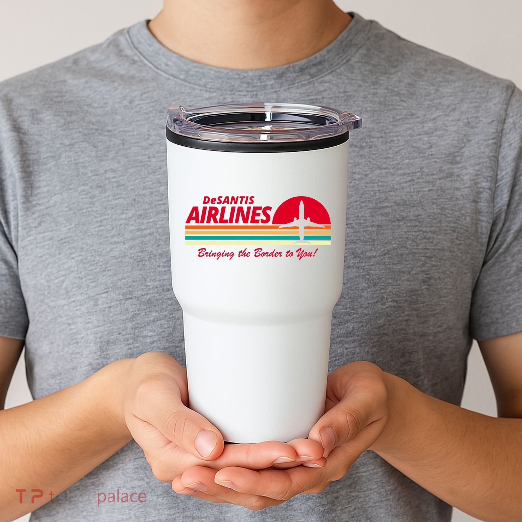 DeSantis Airlines Bringing The Border To You Tumbler