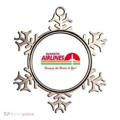 DeSantis Airlines Bringing The Border To You Ornament