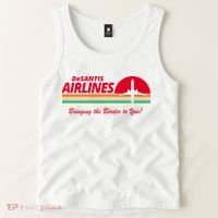 DeSantis Airlines Bringing The Border To You Tank Top thumb 2