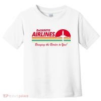 DeSantis Airlines Bringing The Border To You Toddler T-Shirt thumb 0