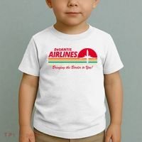 DeSantis Airlines Bringing The Border To You Toddler T-Shirt thumb 2