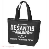 DeSantis Airlines Bringing The Border To You Funny Tote Bag thumb 3