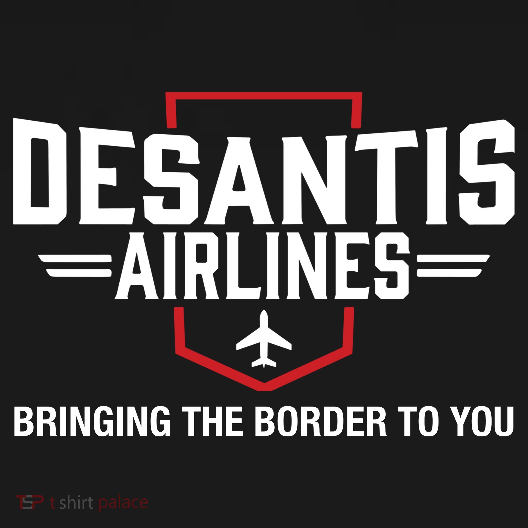 DeSantis Airlines Bringing The Border To You Funny Mousepad