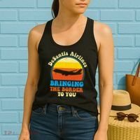 Desantis Airlines Brining The Boarder To You Funny Political Women's Tank Top thumb 2