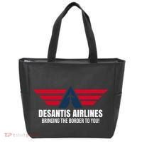 Desantis Airlines Bringing The Boarder To You Political Tote Bag thumb 0