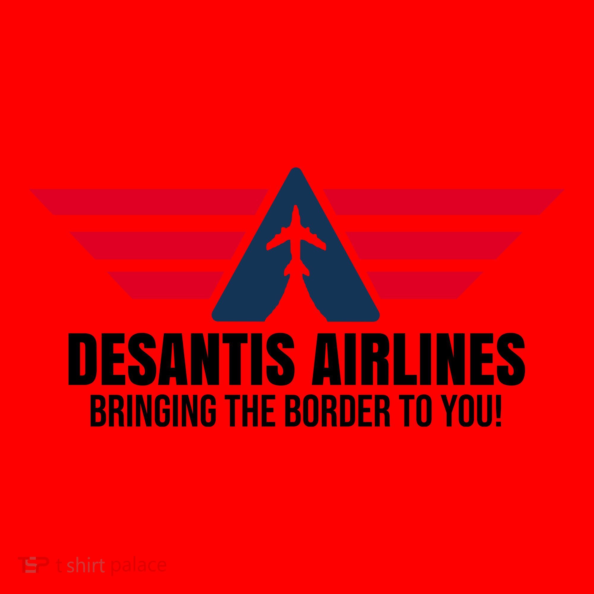 Desantis Airlines Bringing The Boarder To You Political Santa Hat