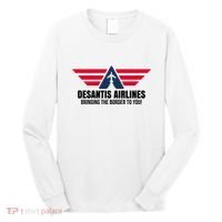 Desantis Airlines Bringing The Boarder To You Political Long Sleeve Shirt thumb 0