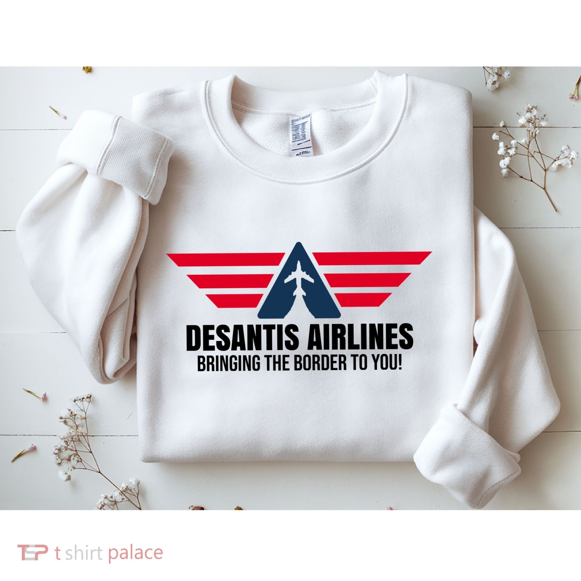 Desantis Airlines Bringing The Boarder To You Political Sweatshirt