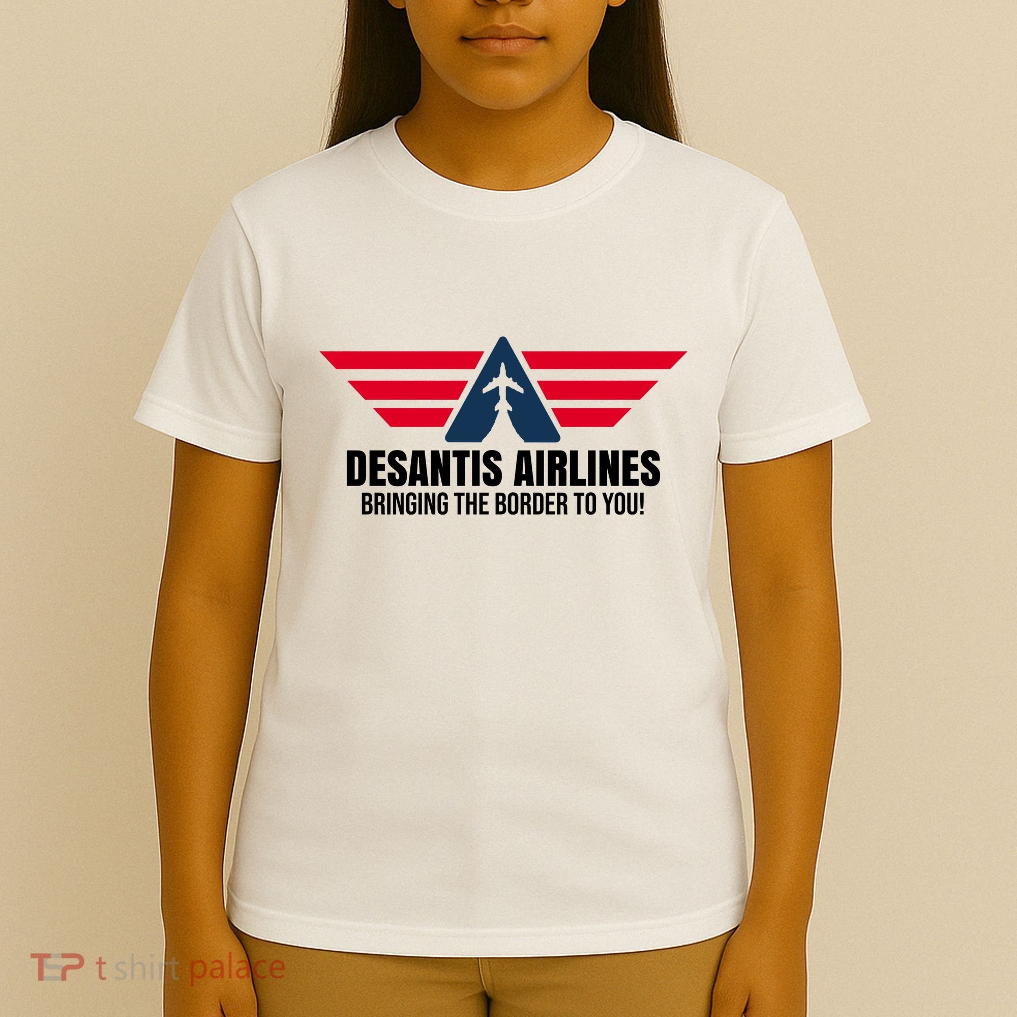Desantis Airlines Bringing The Boarder To You Political T-Shirt