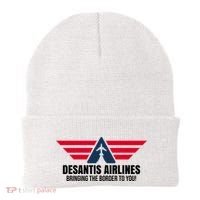 Desantis Airlines Bringing The Boarder To You Political Beanie thumb 0