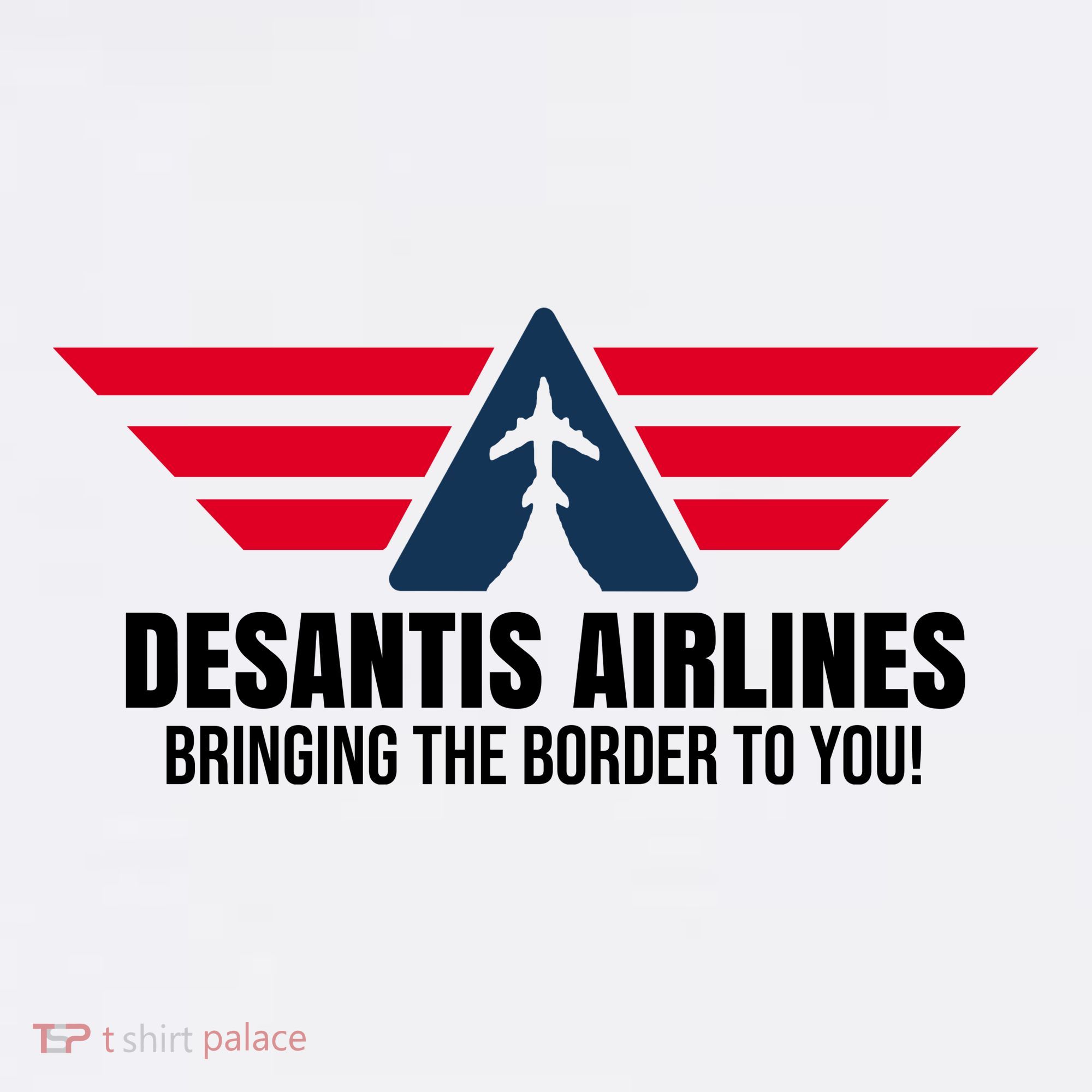 Desantis Airlines Bringing The Boarder To You Political Mousepad