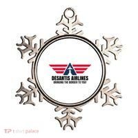 Desantis Airlines Bringing The Boarder To You Political Ornament thumb 0