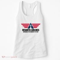 Desantis Airlines Bringing The Boarder To You Political Women's Tank Top thumb 0