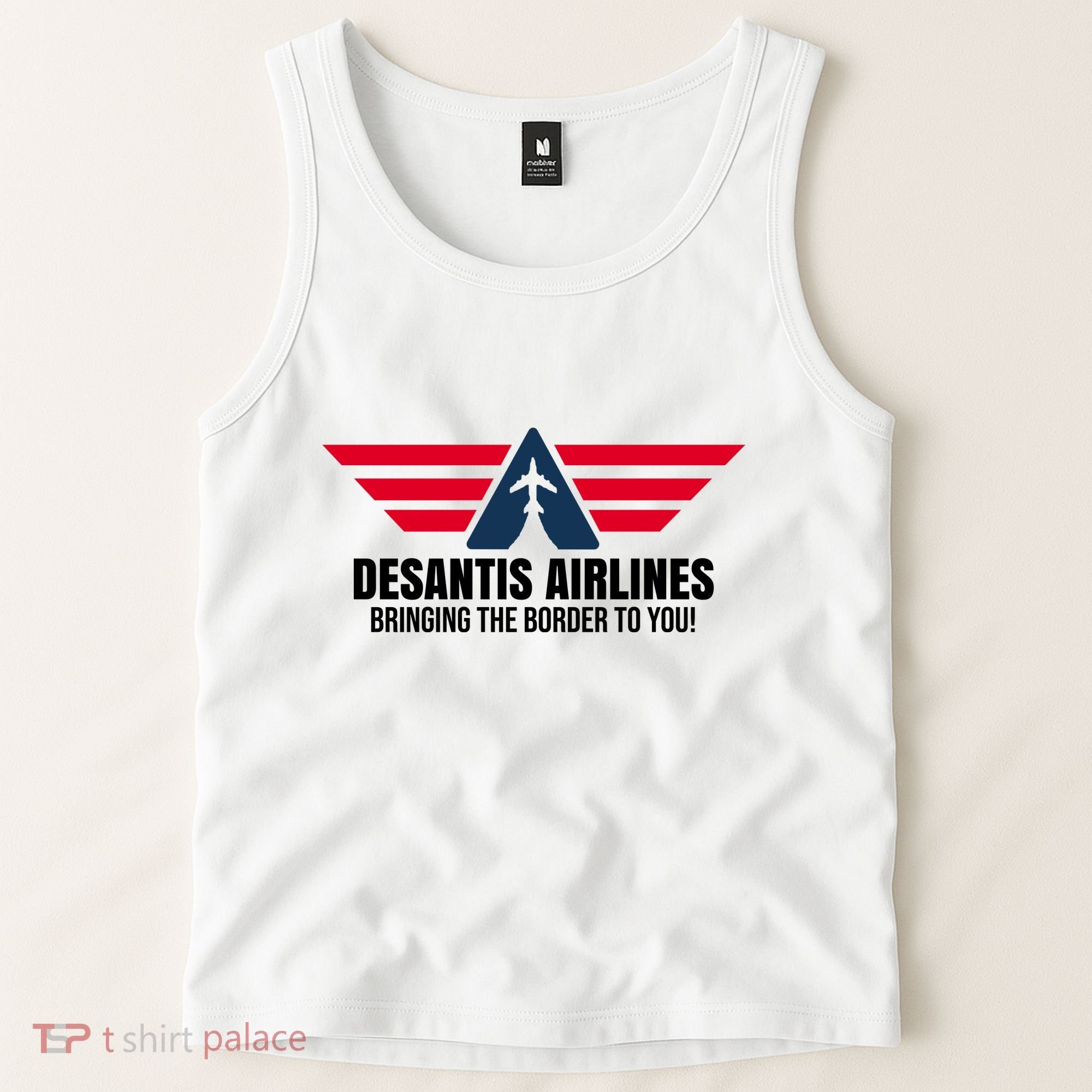 Desantis Airlines Bringing The Boarder To You Political Tank Top