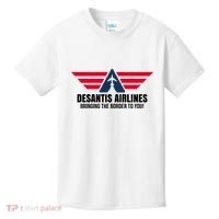 Desantis Airlines Bringing The Boarder To You Political Kids T-Shirt thumb 0