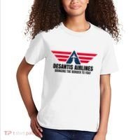 Desantis Airlines Bringing The Boarder To You Political Kids T-Shirt thumb 2