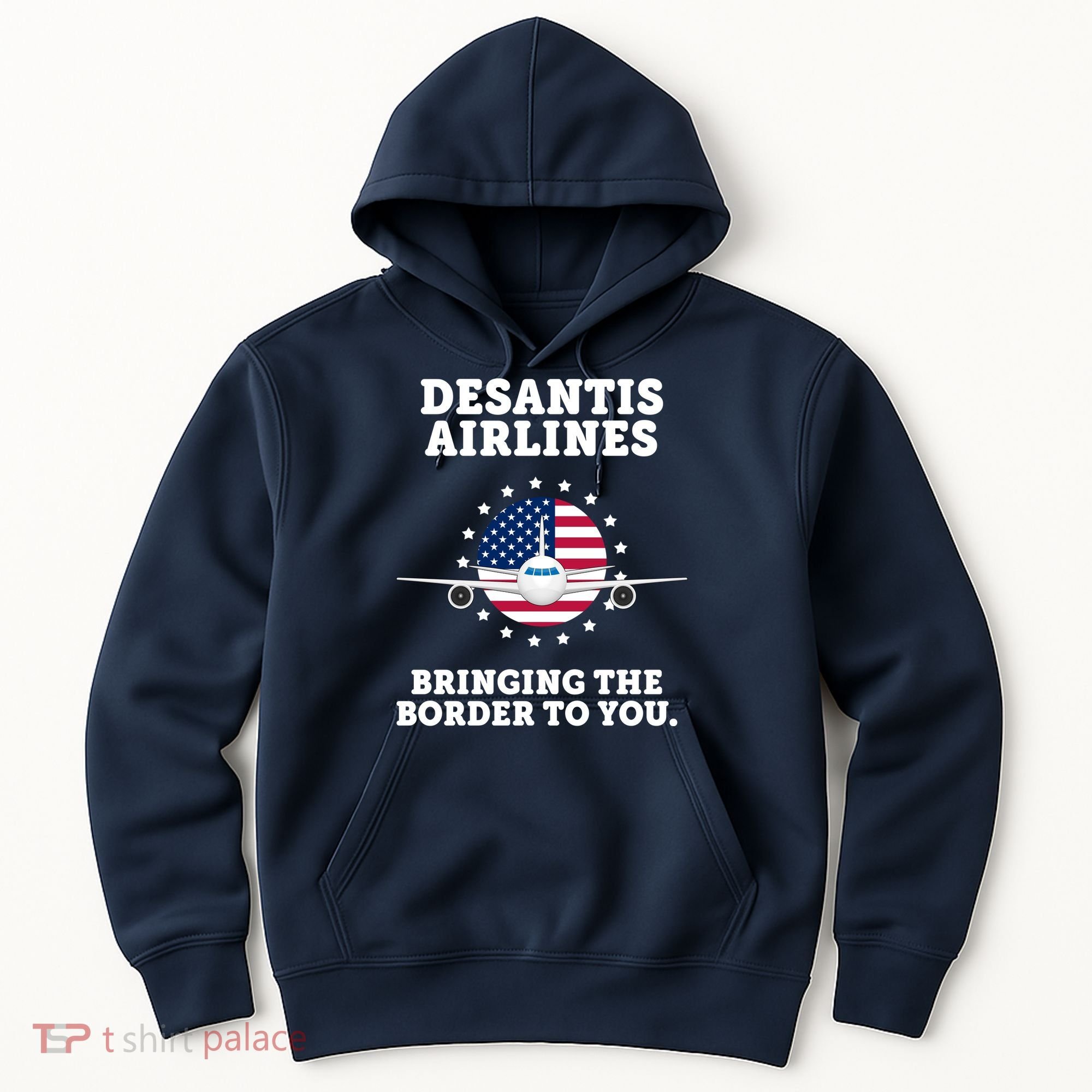 DeSantis Airlines Bringing The Boarder To You Hoodie