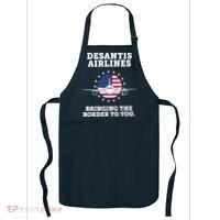 DeSantis Airlines Bringing The Boarder To You Apron thumb 0