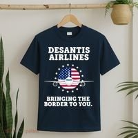 DeSantis Airlines Bringing The Boarder To You T-Shirt thumb 2