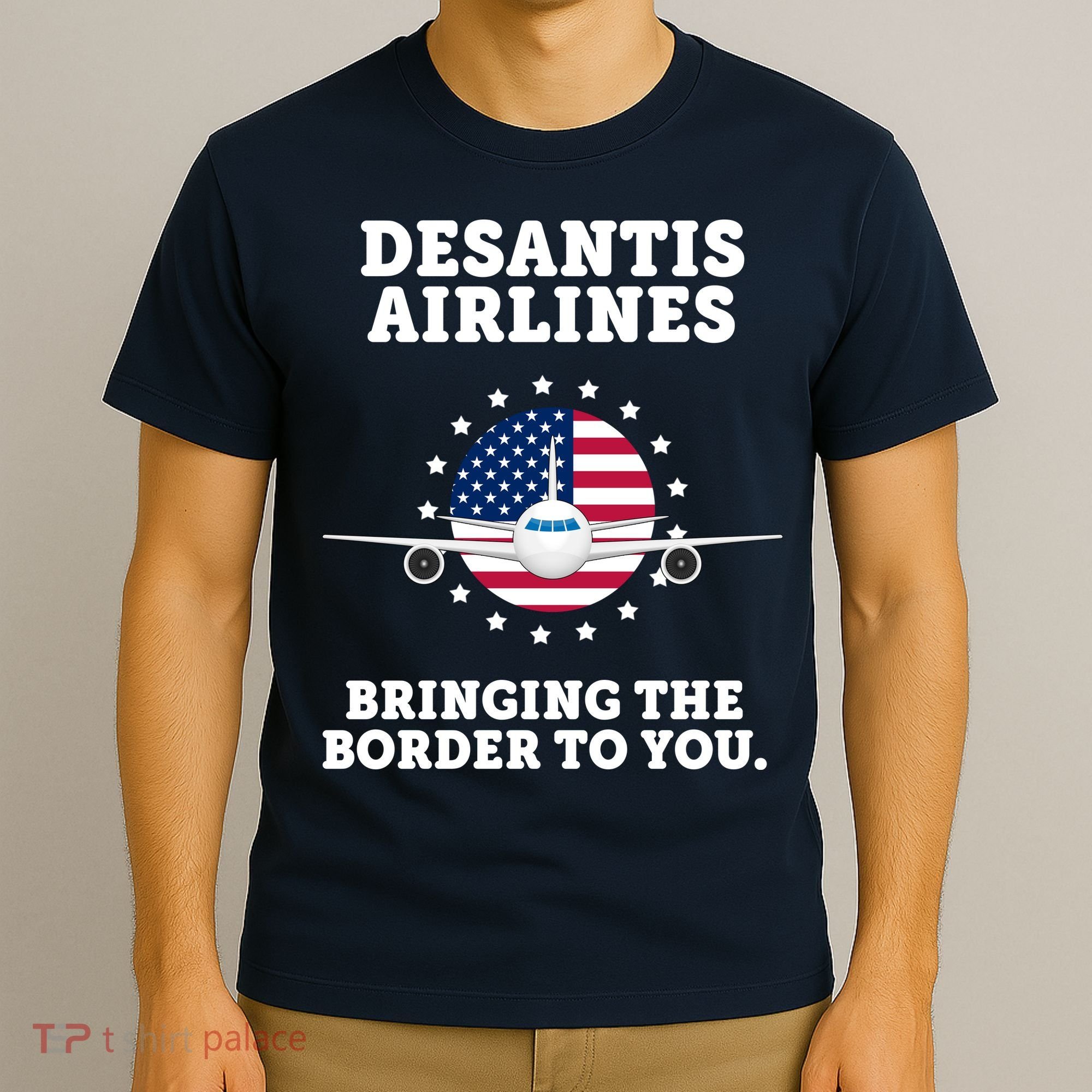 DeSantis Airlines Bringing The Boarder To You T-Shirt