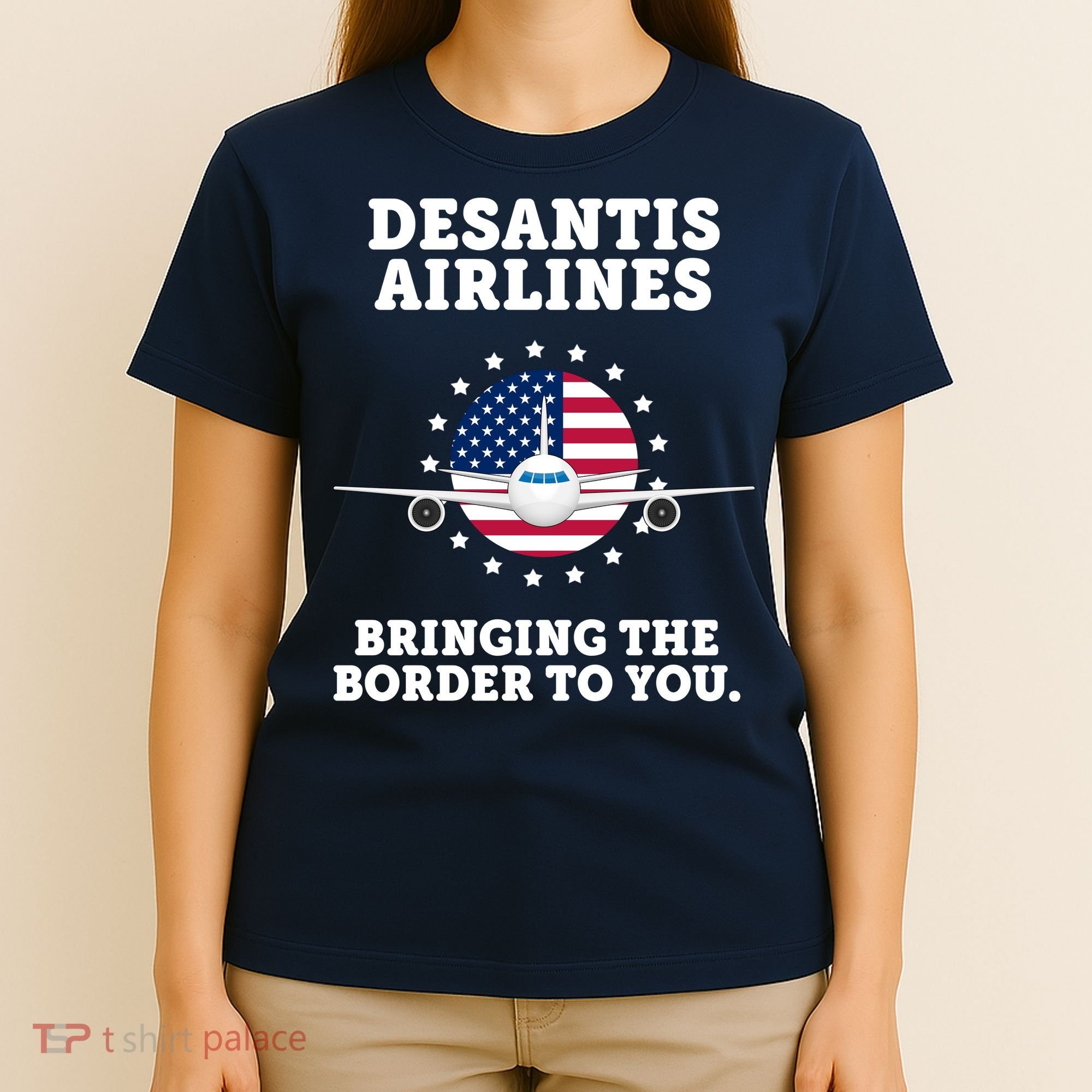 DeSantis Airlines Bringing The Boarder To You T-Shirt